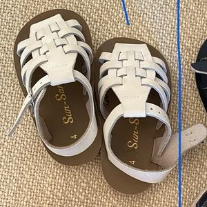 Sun San sandals white